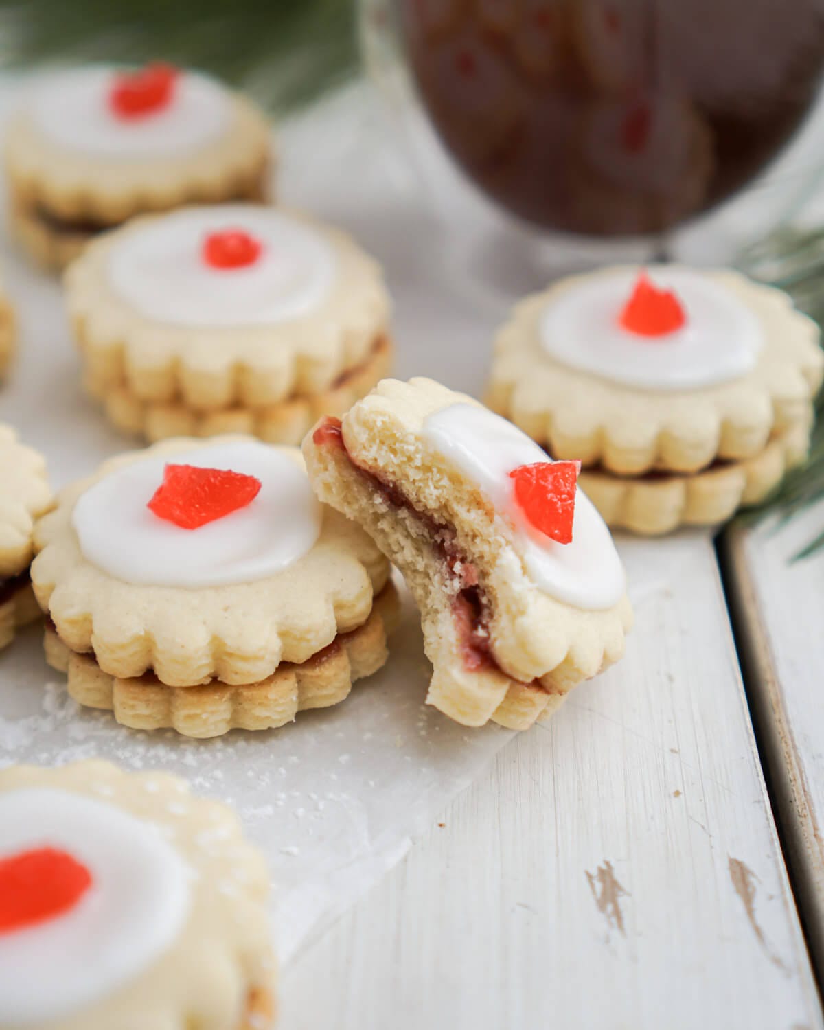 Empire Cookies (My Favourite Christmas Cookies) - Baking for Friends