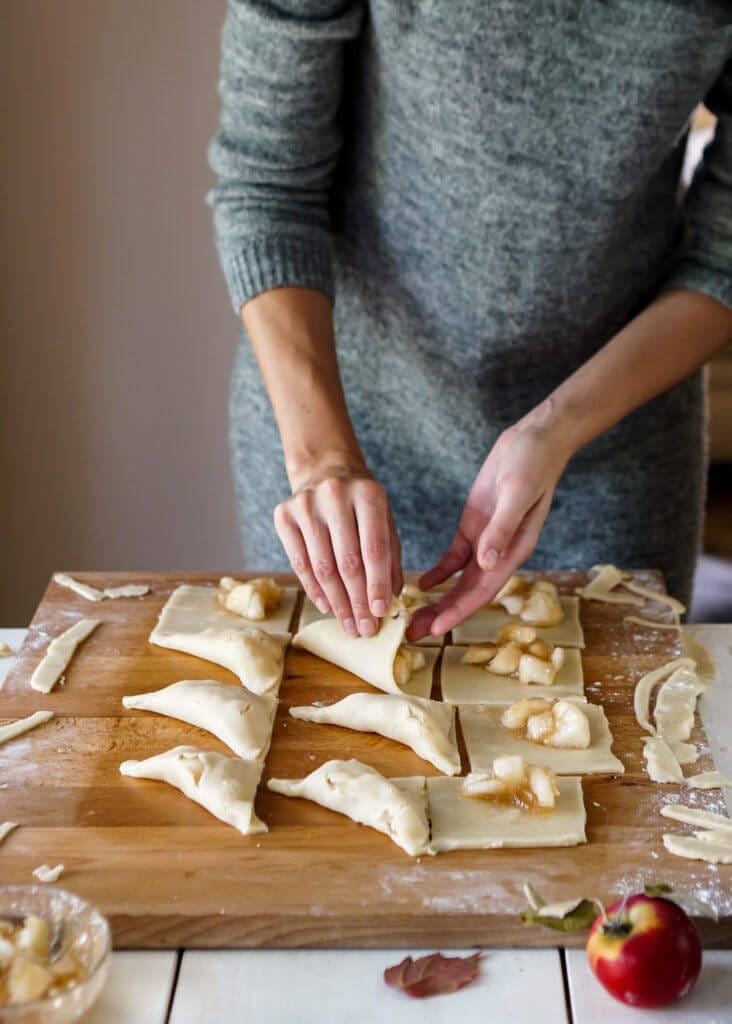 Homemade Apple Turnovers part of the 15 Easy Apple Recipes Everyone Will Love