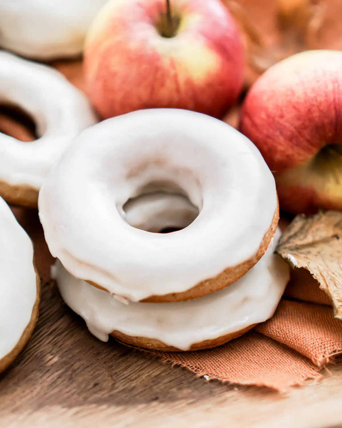 Baked Apple Cider Doughnuts